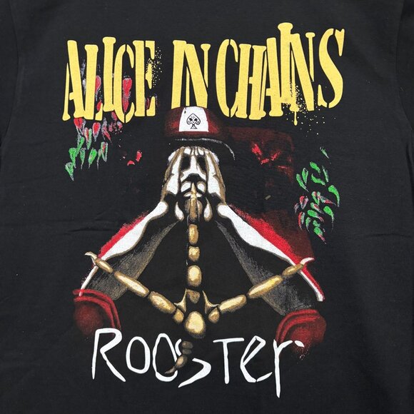 Alice In Chains Rooster Rock Band T-Shirt Size Large - Picture 2 of 4